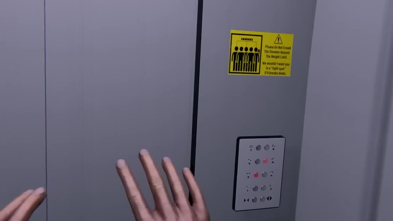 Elevator horror very scary