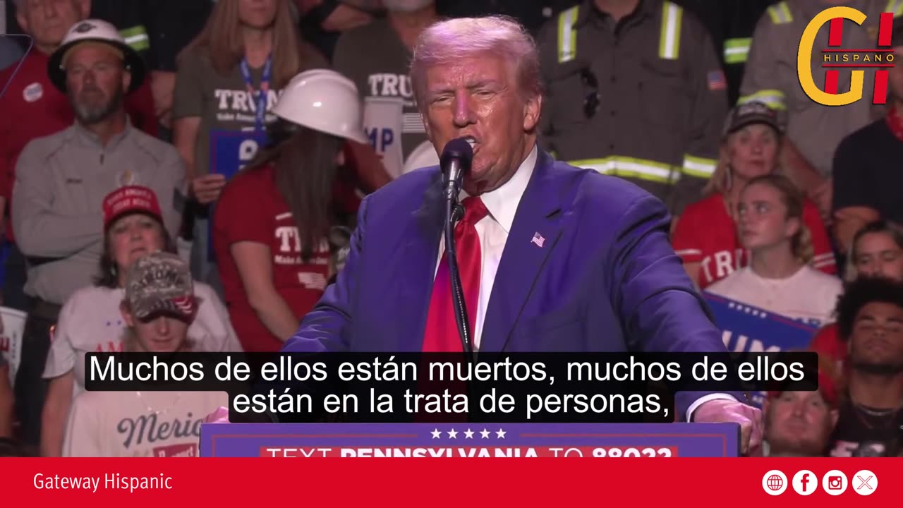 Donald Trump: Kamala Harris has lost more than 325,000 migrant children.