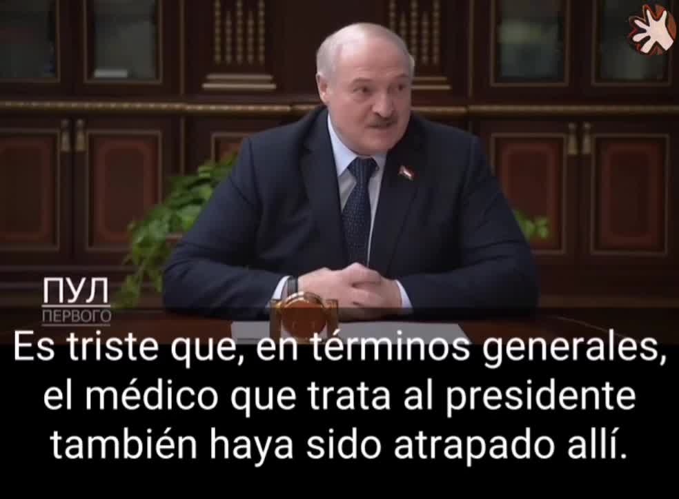 Alexander Lukashenko anunció la detención de su médico personal por sobornos