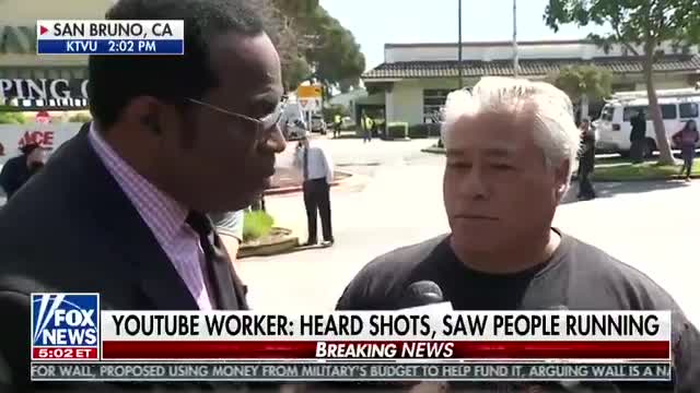 YouTube shooting witness: "I didn't have a gun on me, but I wish I did."