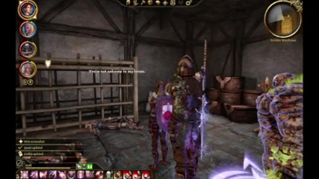 Dragon Age Origins Evil City Elf Returns to the Alienage after accepting Vaughan's Deal