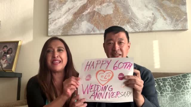 60th Wedding Anniv Virtual Global Greetings