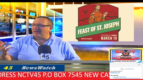 NCTV45 NEWSWATCH MORNING TUESDAY MARCH 15 2022 WITH ANGELO PERROTTA