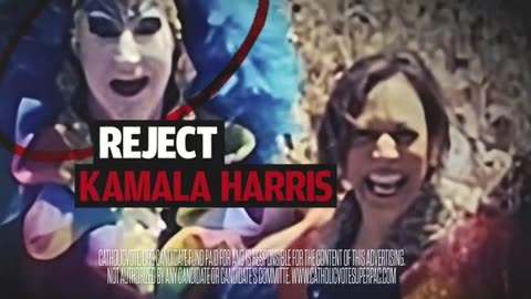 New Ad Exposes Kamala Harris Posing With Head of Anti-Christian Group