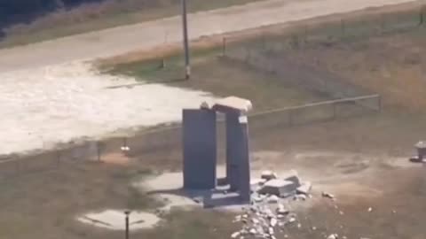 Georgia guidestones attacked