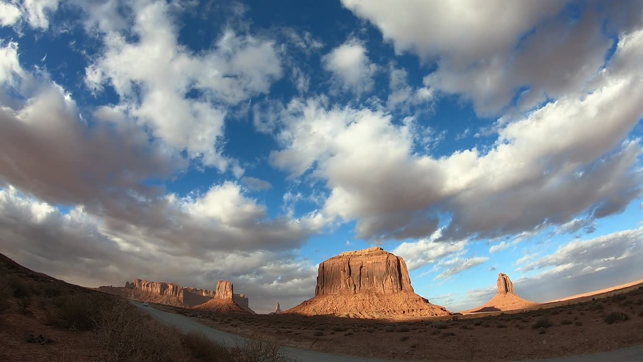 Time Lapse Of Clouds