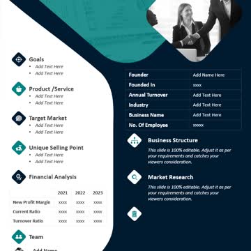 One Page Business Proposal PowerPoint Presentation Slide