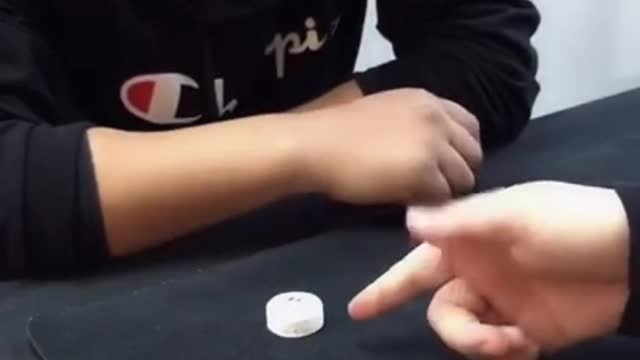 Funny Disappearing Bottle cap Magic Trick