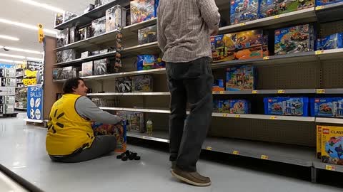 fart prank at walmart with horrible redneck spanish
