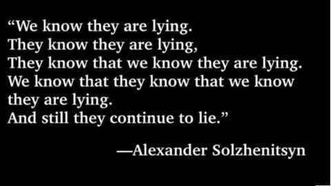 We Know They Are Lying