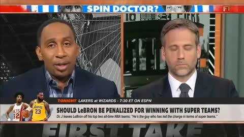 Stephen A. & says