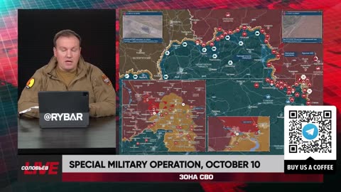 ►🇷🇺🇺🇦🚨❗️⚡️ Rybar Review of the Special Military Operation on Oct.10 2024