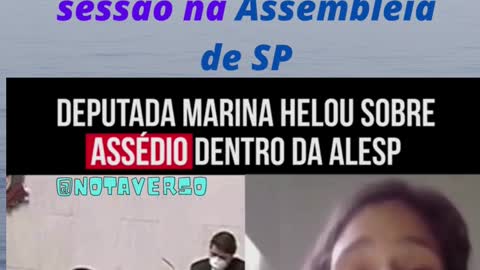 MARINA HELOU comenta que acha justa punição de 6 meses para DEP que apalpou deputada em sessão em SP