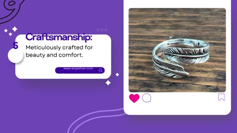 Sterling Silver Feather Ring – Eternally Nature-Inspired Jewellery