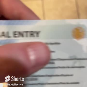 Global Entry Membership Renewed