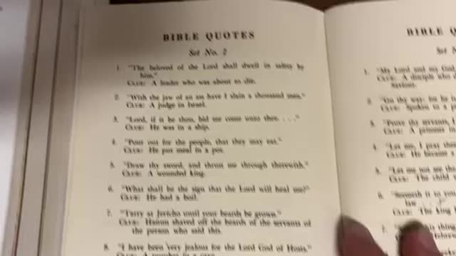 Bible Trivia - Bible Quotes Quiz 2