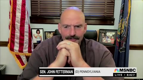 John Fetterman admitting on camera...he’s a slob