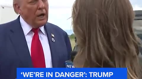 MUST WATCH: Donald Trump Ends Interview Because of a Highly Dangerous Threat