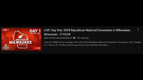 LIVE: Day One: 2024 Republican National Convention in Milwaukee, Wisconsin