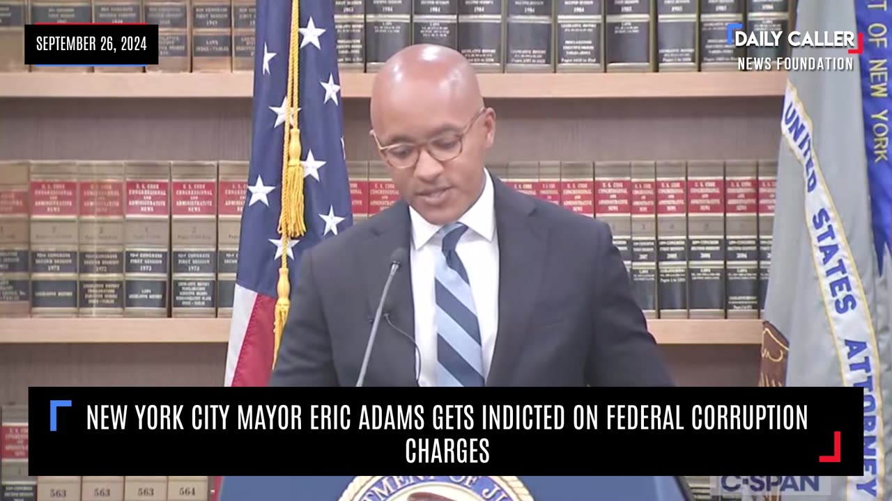 New York City Mayor Eric Adams Gets Indicted on Federal Corruption Charges