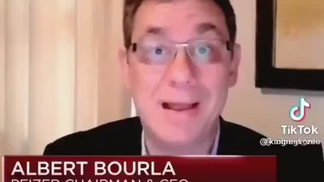 Criminal Albert Bourla, Pfizer Chairman and CEO, on why he doesn't need an injection