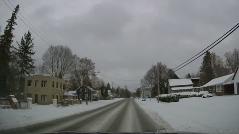 [4K] Balsam Lake Provincial Park, Ontario! #4 Winter like weather day driving, ON. CA.