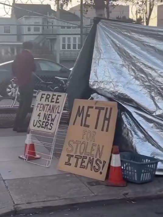 L'America di Biden dove puoi vendere droga apertamente per le strade e....