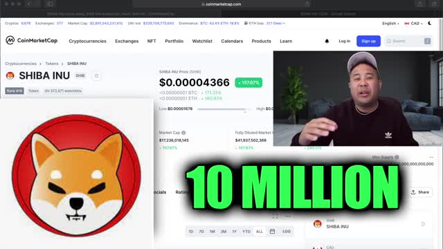 I Just bought 10 Million Shiba Inu Coin's and never selling - Here is why !