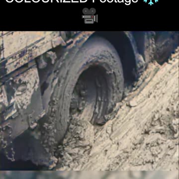 The Brutal Winter of 1941 During the Invasion of the Soviet Union - Harsh COLOURIZED Footage ❄️🇷🇺🎥