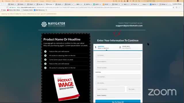 [ClickFunnels Q&A] Aug 2, 2017 - 2 step order form page, setting up a mail forward, and more