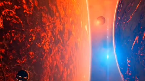 Universe of planets || 4k video