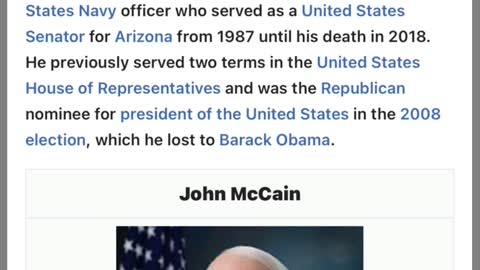 Remember when No Name McCain was put to death?