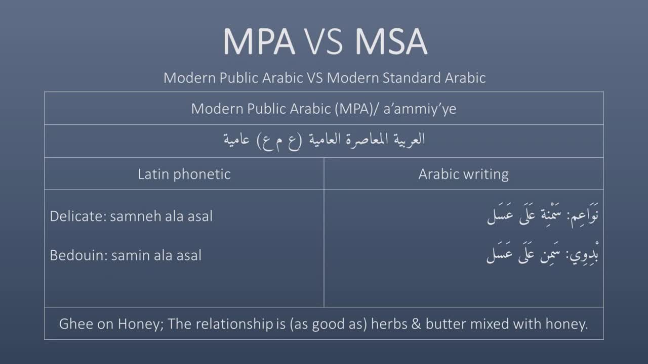 MPA vs MSA Lesson 17