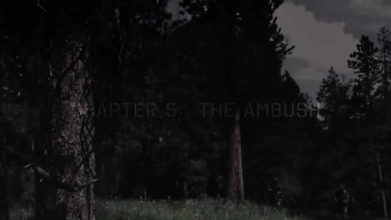 When the mortar shells fell from the trees