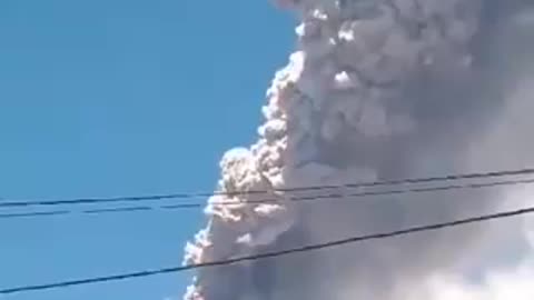An outbreak of activity at the Lewotobi volcano located in Indonesia.