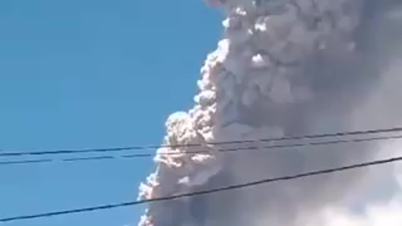 An outbreak of activity at the Lewotobi volcano located in Indonesia.