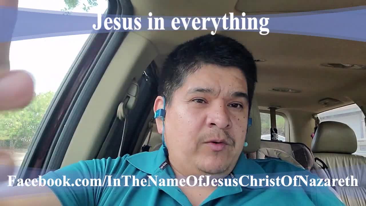 Jesus in everything