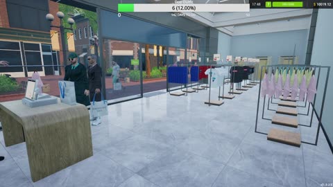 First Time Playing Retail Company Simulator. Twitch Live Stream.