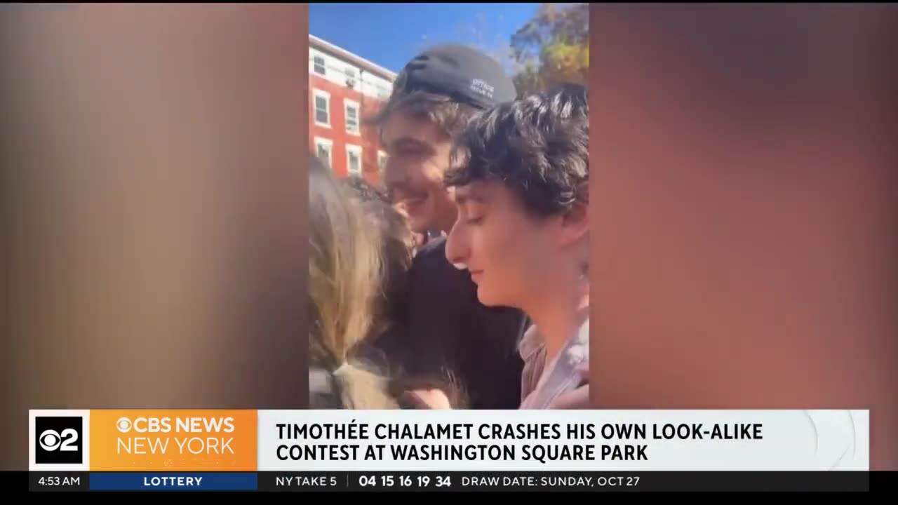 Timothée Chalamet surprises fans at NYC look-alike contest, winner crowned