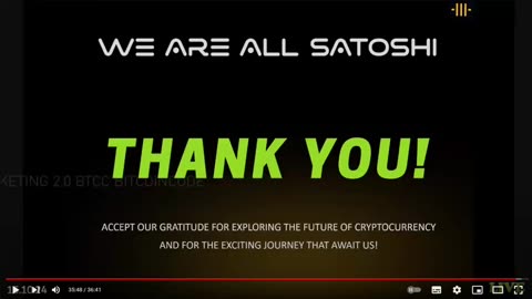 WAAS (must see) WE ARE ALL SATOSHI AMAZING UPDATES (join for free) TOP TEAM ROB BUSER