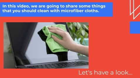 Things You Should Clean With Microfiber Cloths