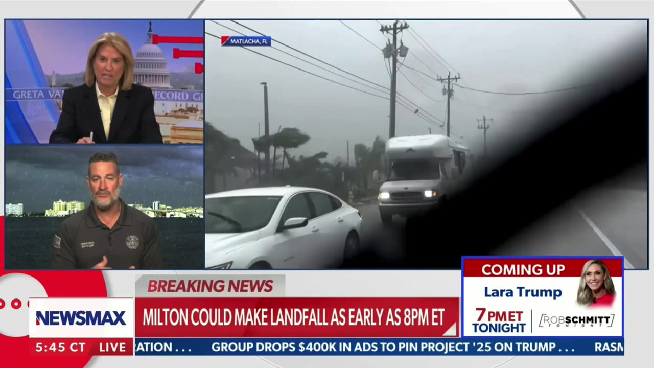Joining The Record with Greta to Discuss Milton's Landfall