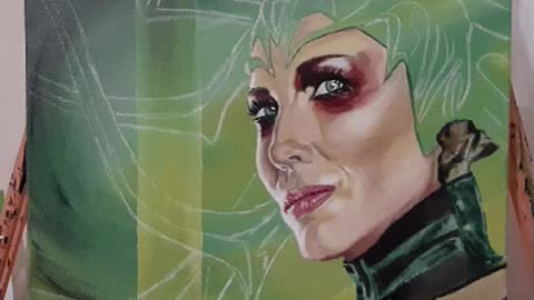 Painting Progression-Hela