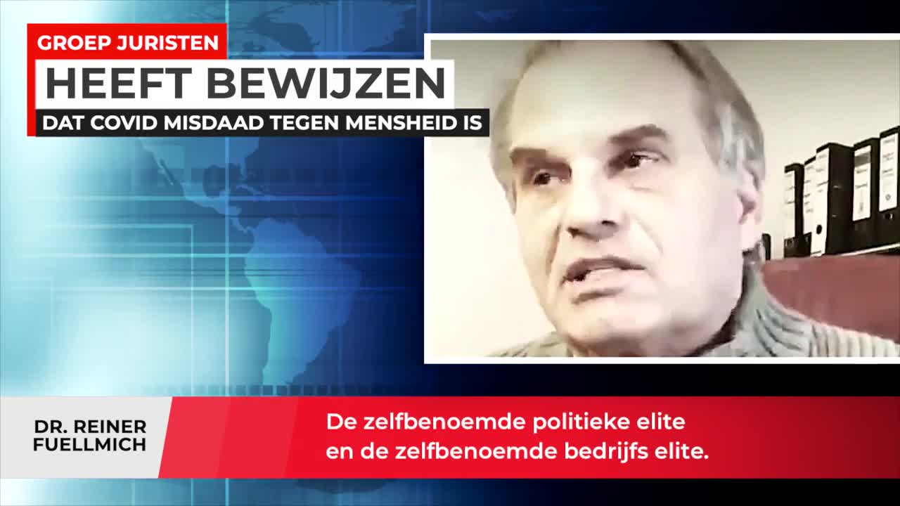 Topadvocaat Dr. Reiner Fuellmich: “We hebben bewijzen dat Corona een misdaad is.”