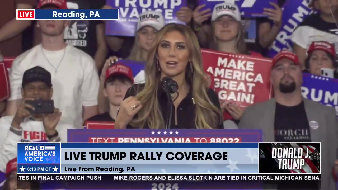 ALINA HABBA - Trump rally Reading PA