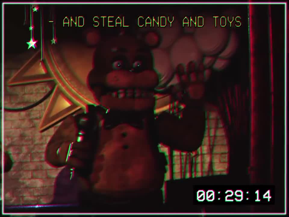 Five Nights At Freddy's Plus VHS Tape - Stage Performance - FNAF