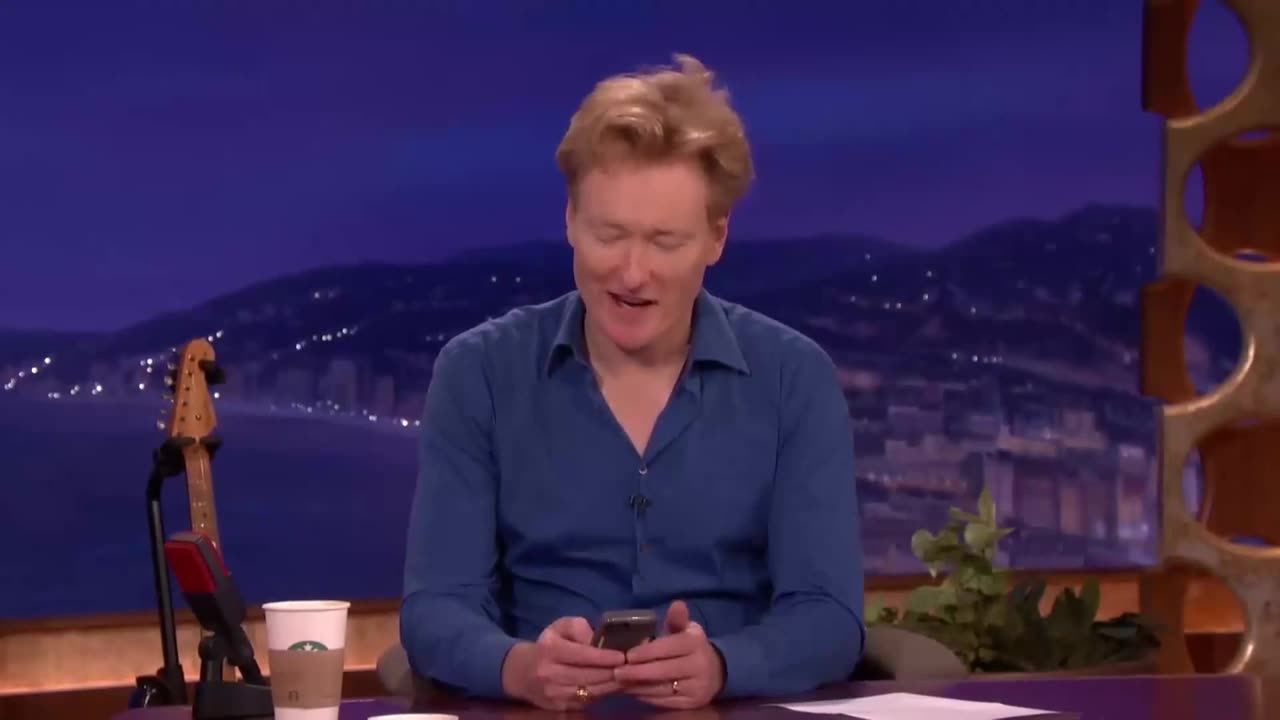 📱 Funny | "Late Night LOLs: Conan & Adam Sandler's Text Shenanigans" | FunFM