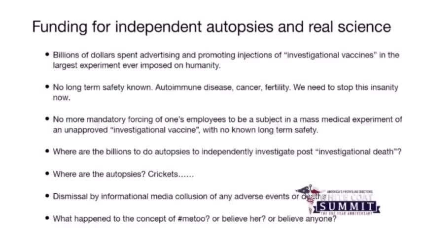 Dr. Ryan Cole: What the Covid-19 injections do in the body of the vaccinated people