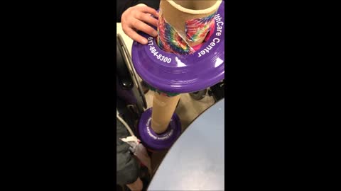 Sensory Frisbee Ring Stack