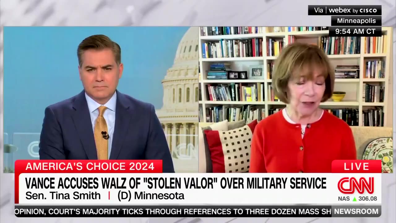 @TinaSmithMN : I'm not aware of any military service that @JDVance has ever served.